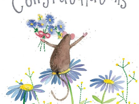 Mouse Congratulations Card Online Hot Sale