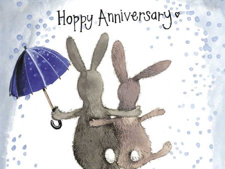 Starlight Rain and Sunshine Anniversary Card Cheap