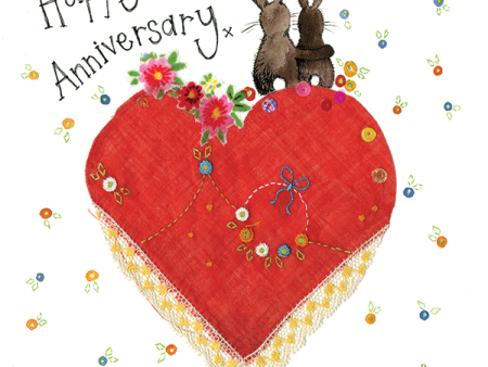 Rabbit Anniversary Card Sale