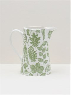 Gisela Graham - Green Garden Study Bone China Small Jug Sale