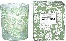 Gisela Graham - Green Garden Study Scented Candle - Green Field Online