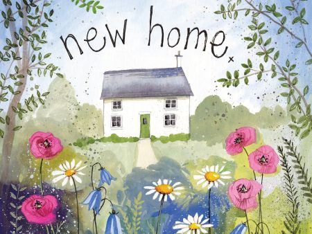 Summer Garden New Home Card For Cheap