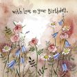 Sunshine Meadow Flowers Birthday Card Hot on Sale