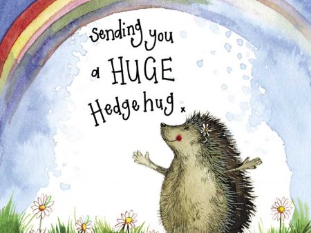 Sunshine Hedgehug Birthday Card For Sale