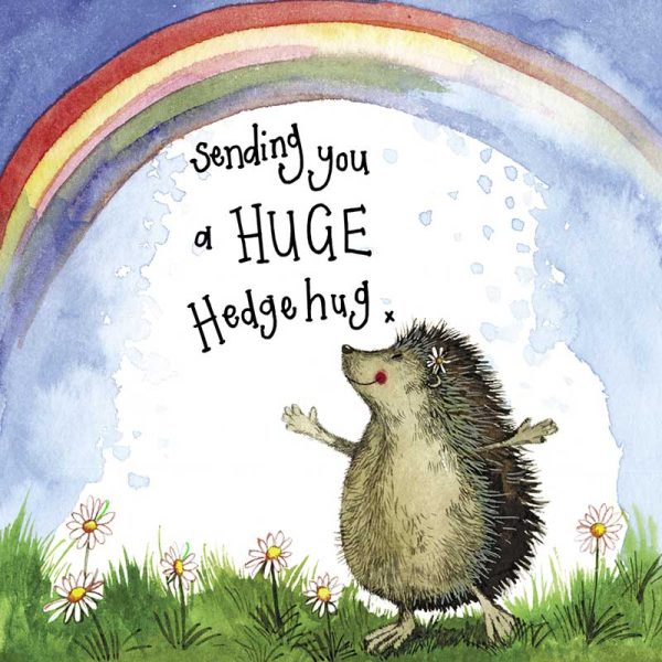 Sunshine Hedgehug Birthday Card For Sale