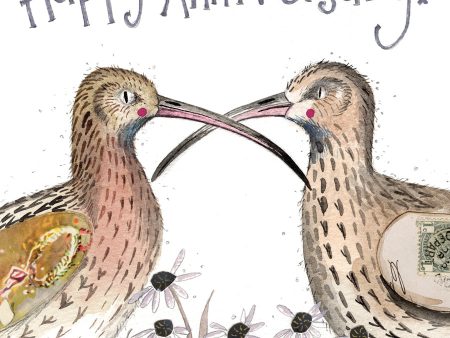 Curlews Anniversary Card Discount