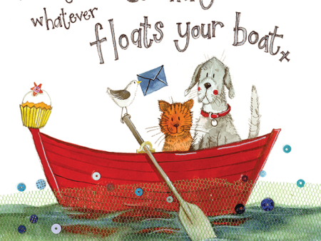 Float Your Boat Birthday Card Hot on Sale