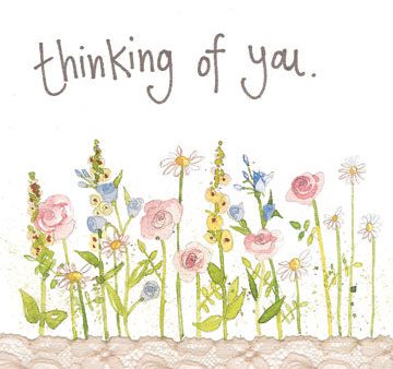 Thinking of You Sympathy Card For Sale