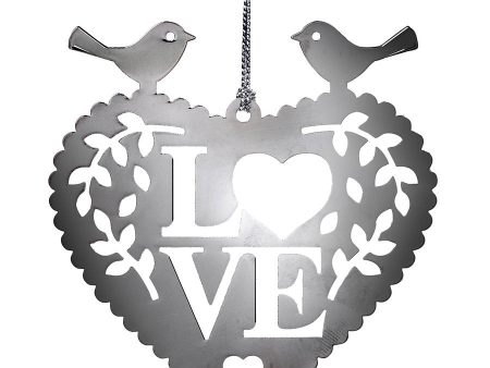 Leafy Love Bird Heart Discount