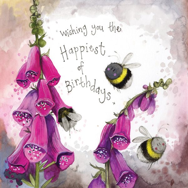 Sunshine Bees Birthday Card For Discount