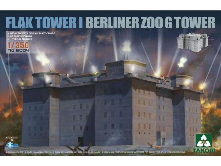 1 350 Flak Tower I Berliner Zoo G Tower Plastic Model Kit Online Hot Sale