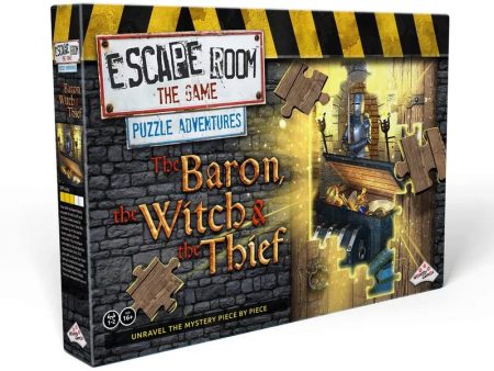 Escape Room The Game Puzzle Adventures  The Baron The Witch and The Thief Supply