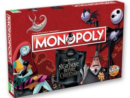 Monopoly Nightmare Before Christmas Supply