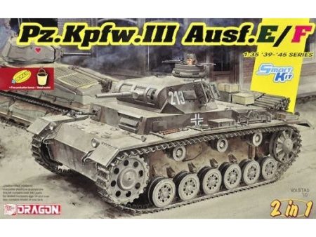 6944 1 35 Pz.Kpfw.III Ausf.E F 2 in 1 Plastic Model Kit Sale