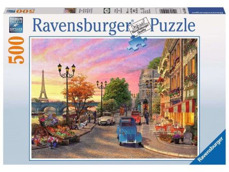 500pc A Paris Evening Puzzle For Cheap