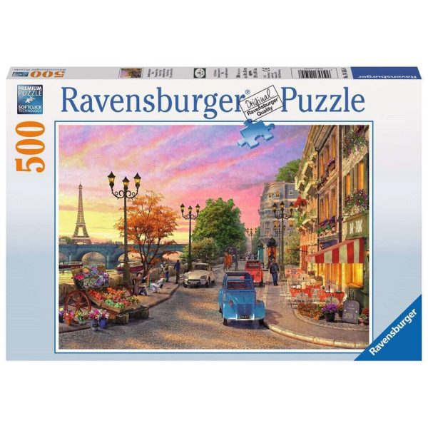 500pc A Paris Evening Puzzle For Cheap