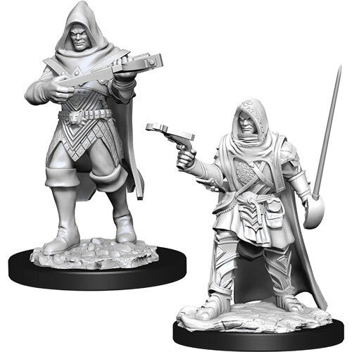 Pathfinder Deep Cuts Unpainted Miniatures Human Rogue Male For Sale