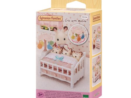 Crib with Mobile Supply