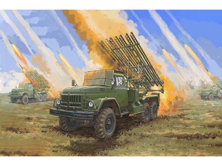 01062 1 35 Soviet 2B7R Multiple Rocket Launcher BM13 NMM Plastic Model Kit Sale