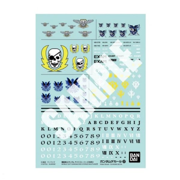 GUNDAM DECAL137 MOBILE SUIT GUNDAM SIDE STORIES MULTIUSE  2 Cheap