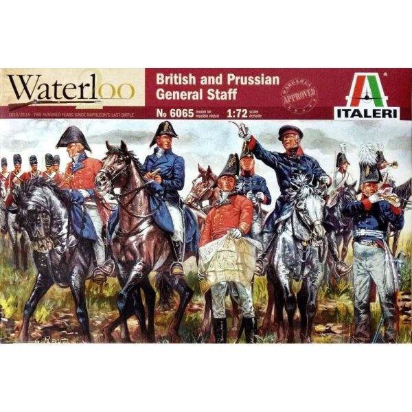 1 72 Waterloo: British and Prussian General Staff  Napoleonic Wars Online Sale