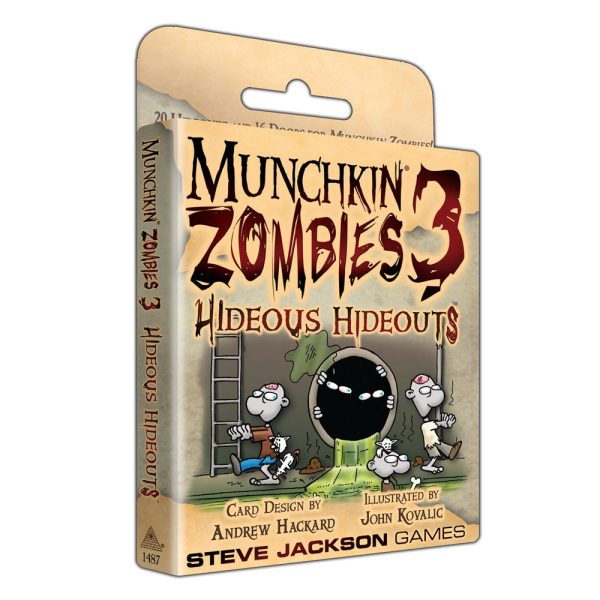 Munchkin Zombies 3 Hideous Hideouts For Sale