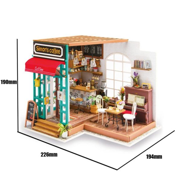 [Duplicate. Please use SKU: ROBDG109] DIY Mini House Simons Coffee Online now