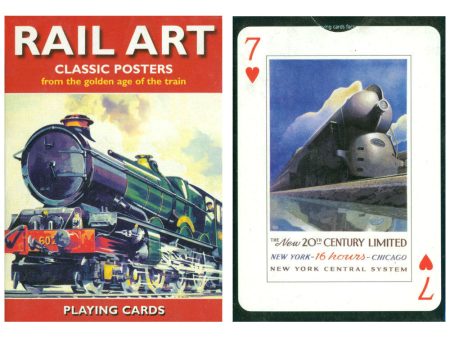 Playing Cards Rail Art on Sale