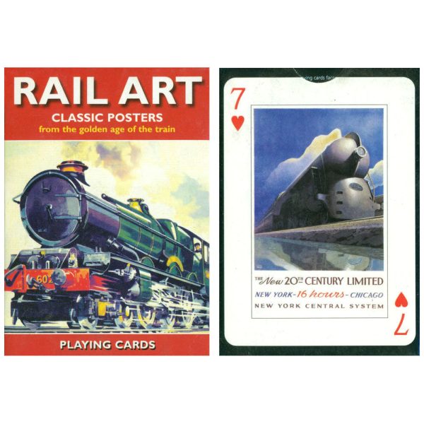 Playing Cards Rail Art on Sale