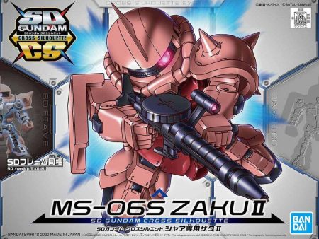 SD GUNDAM CROSS SILHOUETTE MS06S ZAKU II Online Sale