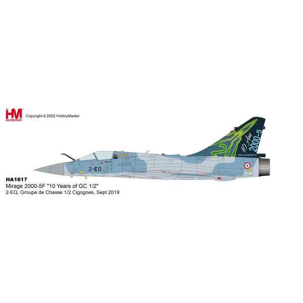 1617 1 72 Mirage 20005F   10 Years of GC 1 2   2EQ Groupe de Chasse 1 2 Cigognes Sept 2019 Online now