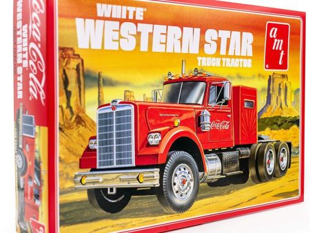 1160 1 25 White Western Star Semi Tractor Coca Cola Plastic Model Kit Online Sale