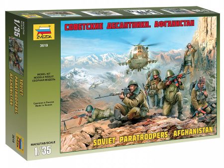 1 35 Soviet Paratroops Afghanistan  Plastic Model Kit Online now