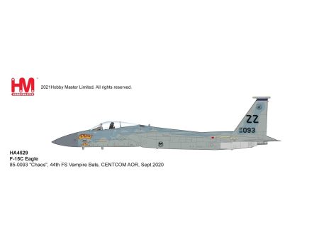 4529 1 72 F15C Eagle 850093   Chaos   44th FS Vampire Bats CENTCOM AOR Sept 2020 Online Sale