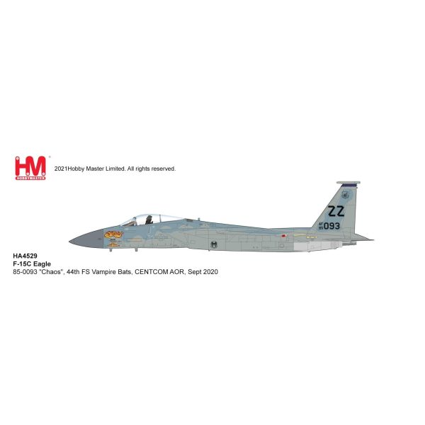 4529 1 72 F15C Eagle 850093   Chaos   44th FS Vampire Bats CENTCOM AOR Sept 2020 Online Sale