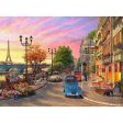 500pc A Paris Evening Puzzle For Cheap