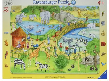 24pc In the Zoo Frame Tray Puzzle Sale