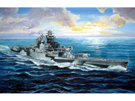 05750 1 700 French Navy RICHELIEU 1943 Plastic Model Kit Sale