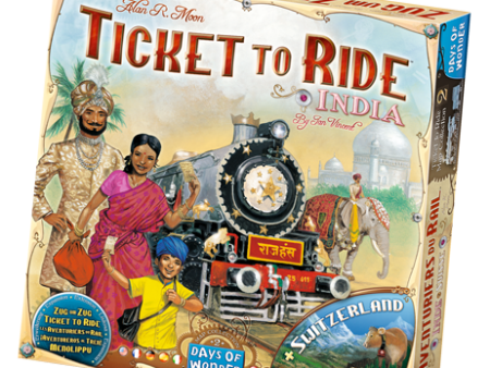 Days of Wonder Ticket to Ride: India Online Hot Sale