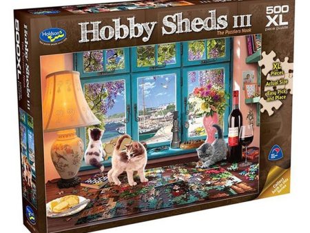 500pc XL Hobby Sheds III The Puzzlers  Nook Supply