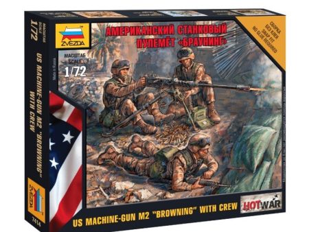 1 72 US MachineGun M2 Browning with Crew Discount