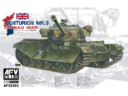 AF35303 1 35 Centurion Mk III Korean War Plastic Model Kit Online now