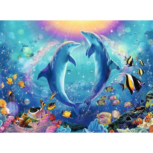 500pc Dancing Dolphins For Discount