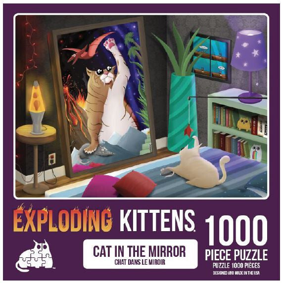 Puzzle Cats in the Mirror 1000 pieces For Sale