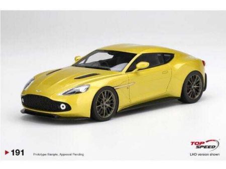 1 18 Aston Martin Vanquish Zagato Cosmopolitan Yellow Discount