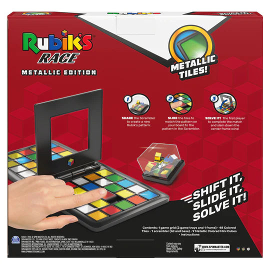 Rubiks Race Metallic Edition Game Online Sale