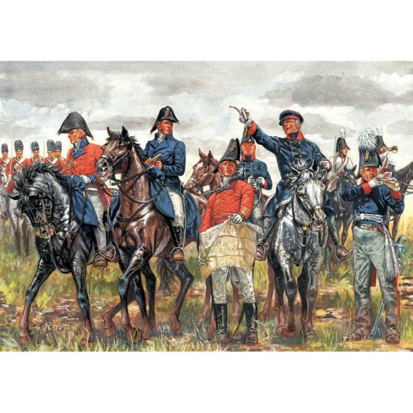 1 72 Waterloo: British and Prussian General Staff  Napoleonic Wars Online Sale