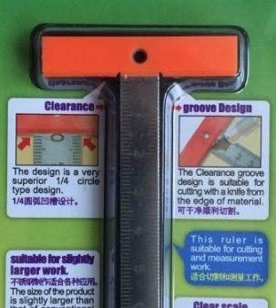 09977 Stainless T Ruler Ssize Modelling Tool Cheap