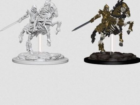 PF Unpainted Skeleton Knight on Horse For Discount