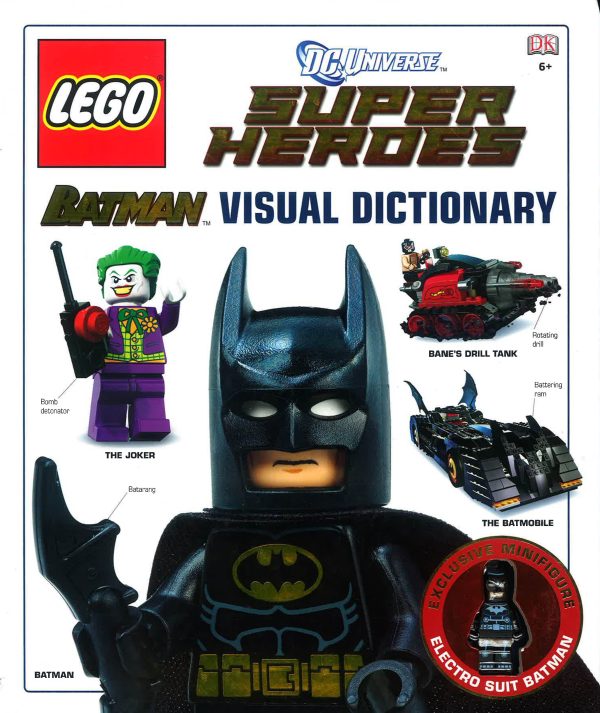 DK Lego Dc Universe Super Heroes Batman Visual Dictionary (Incl Toy) on Sale